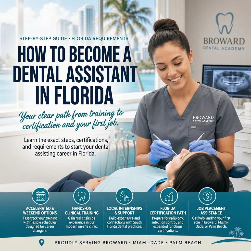 How to Become a Dental Assistant in South Florida