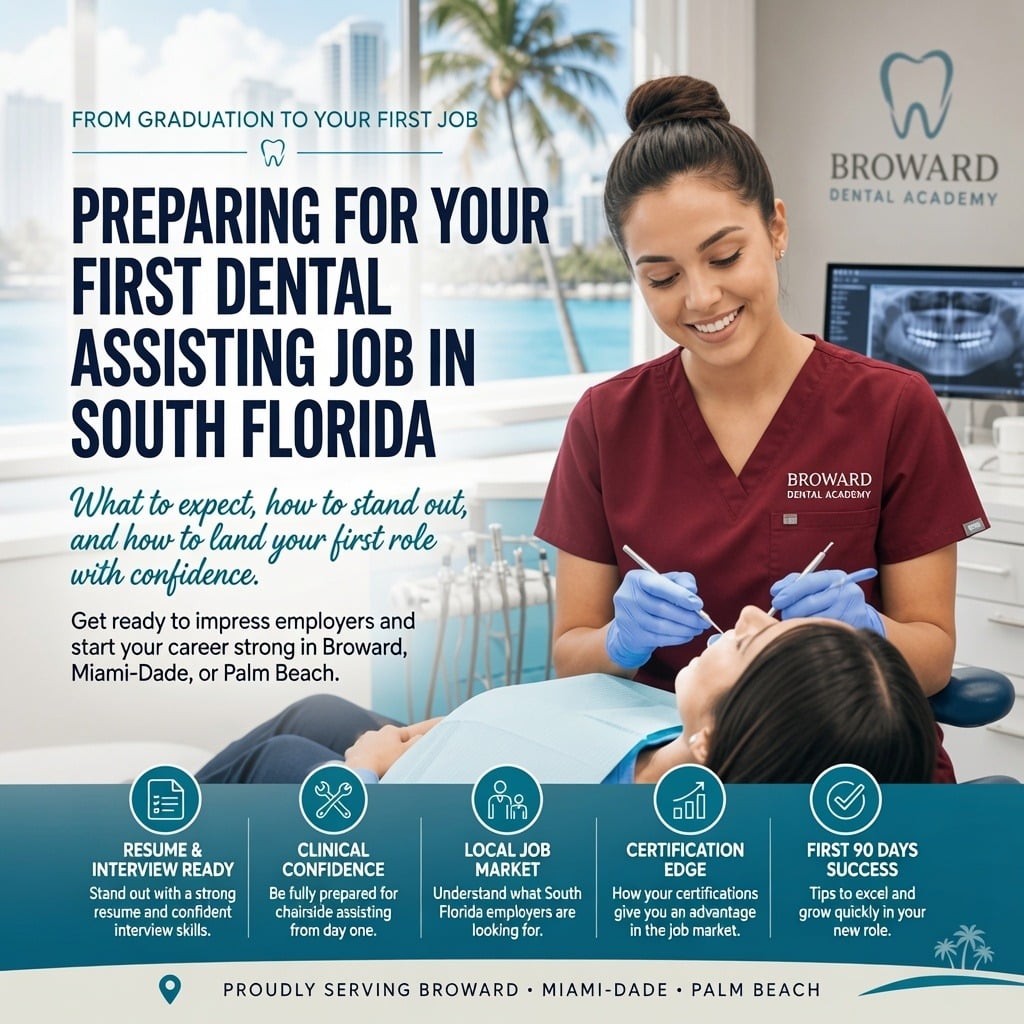 Preparing for Your First Dental Assisting Job in South Florida