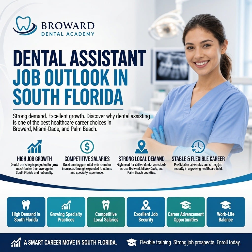 Dental Assistant Job Outlook in South Florida