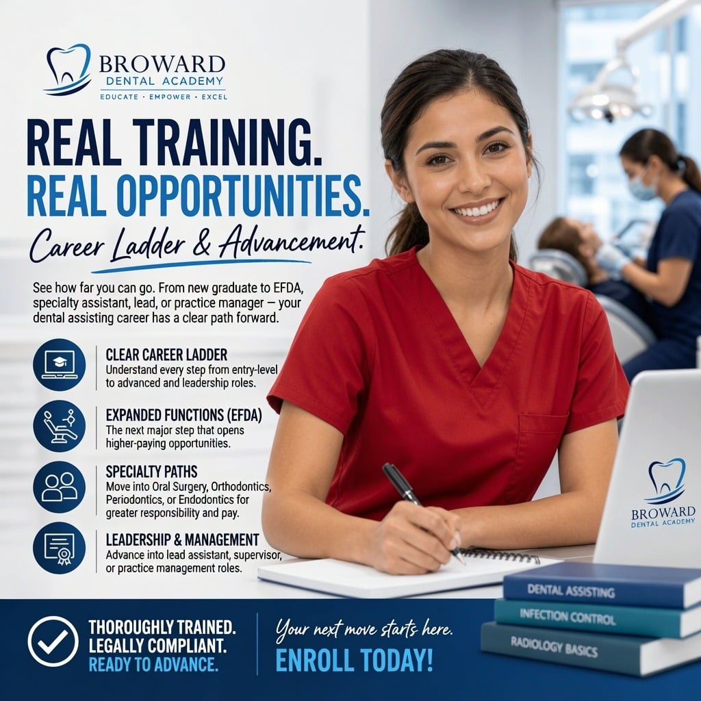 Dental Assistant Career Ladder: Your Next 5 Moves