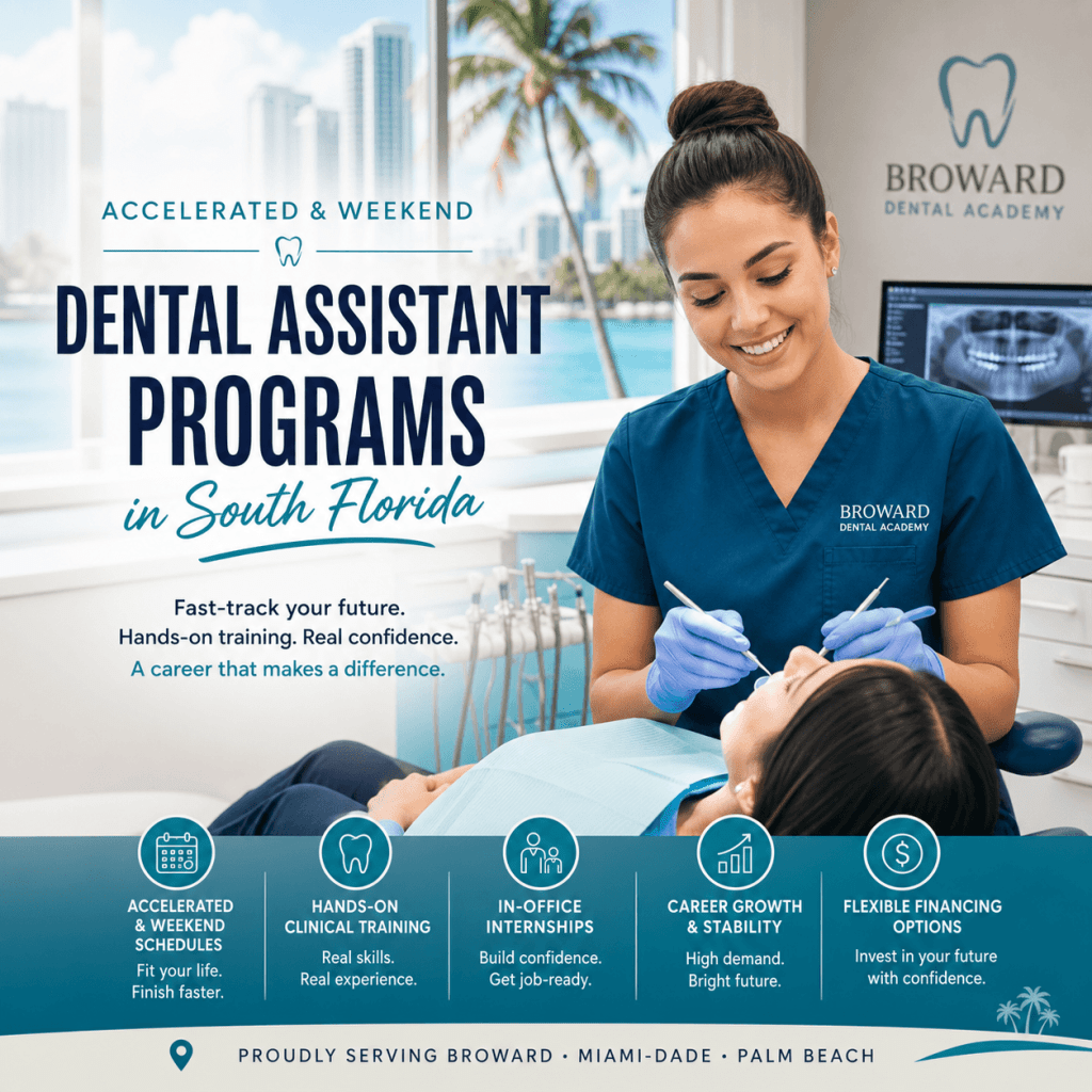 Accelerated & Weekend Dental Assistant Programs in South Florida