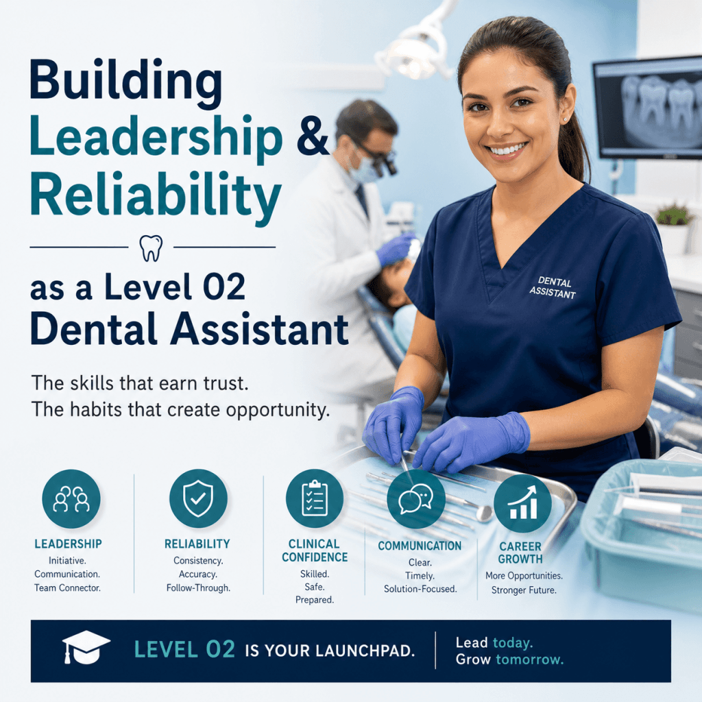 Building Leadership & Reliability as a Level 02 Dental Assistant