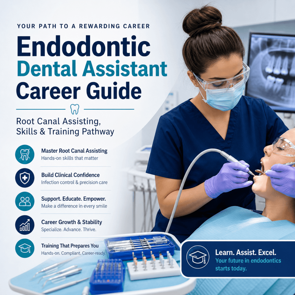 Endodontic Dental Assistant Career Guide: Root Canal Assisting, Skills & Training Pathway