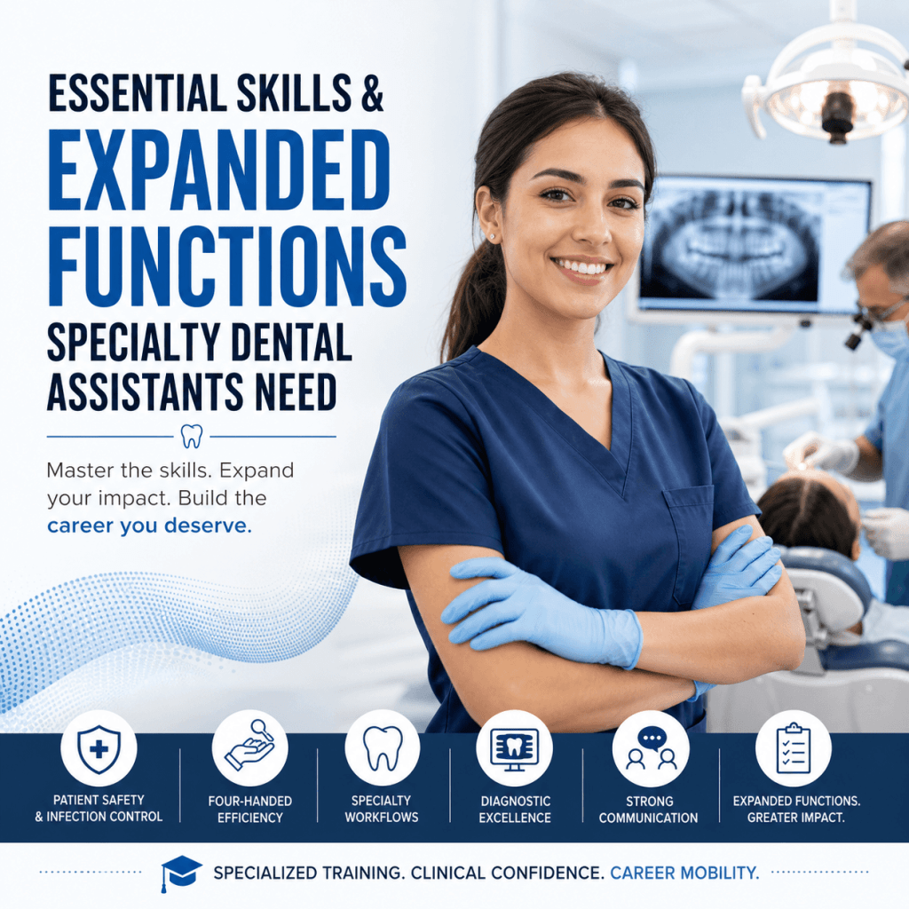 Essential Skills & Expanded Functions Specialty Dental Assistants Need