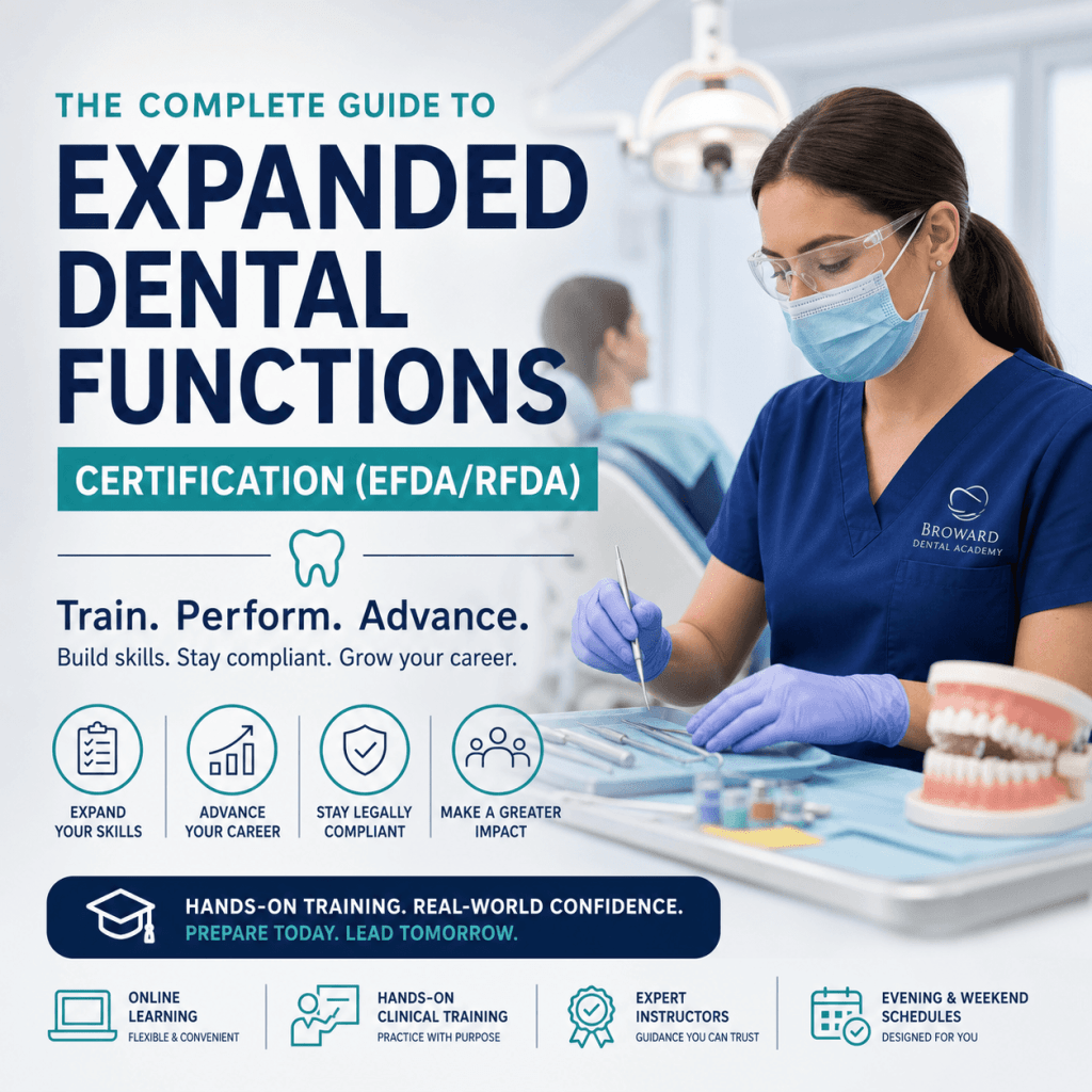 Expanded Dental Functions Certification Guide (EFDA/RFDA)