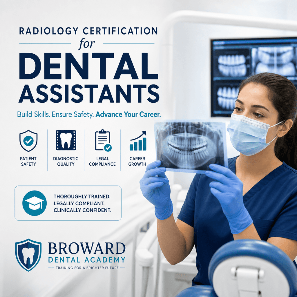 Radiology Certification for Dental Assistants
