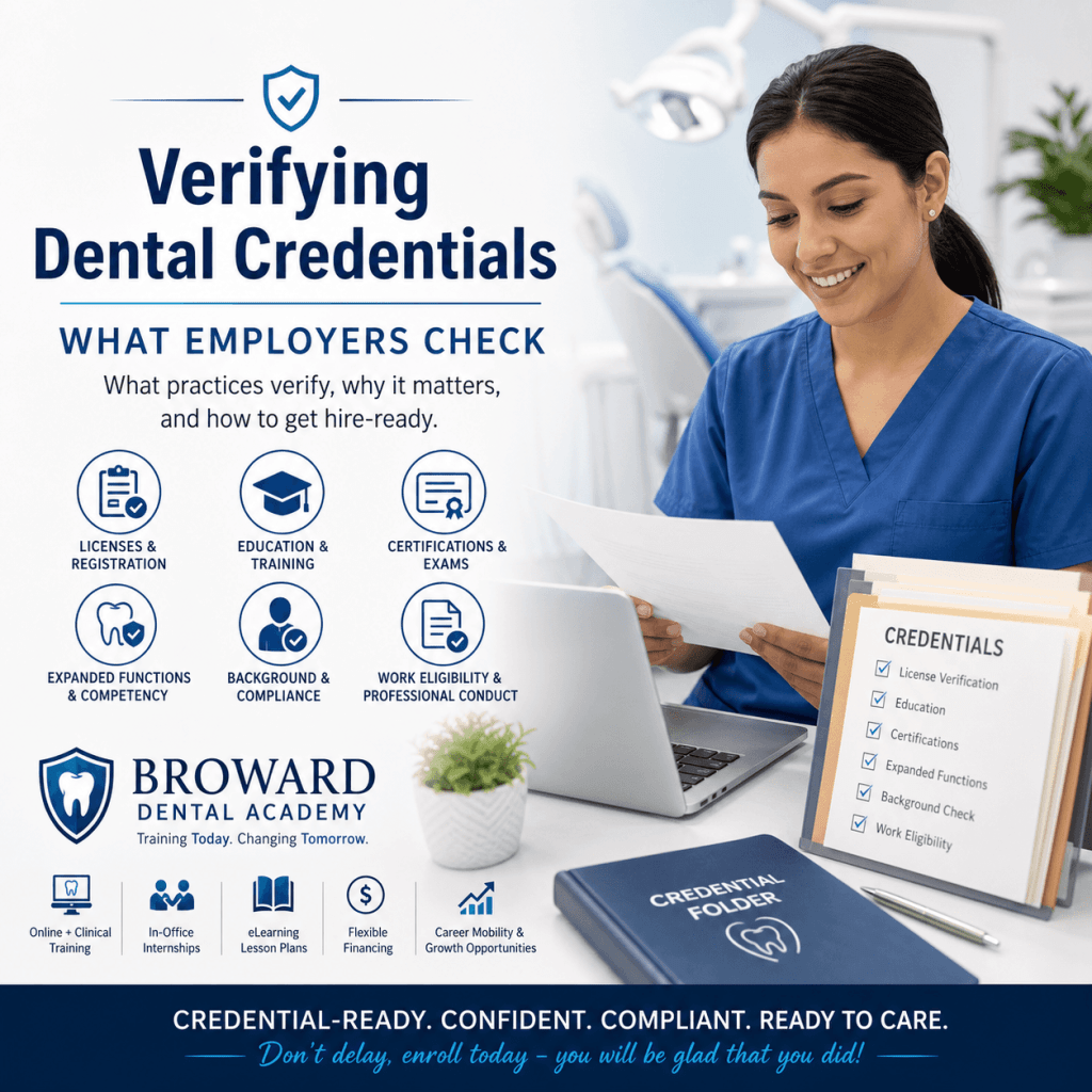 Verifying Dental Credentials – What Employers Check