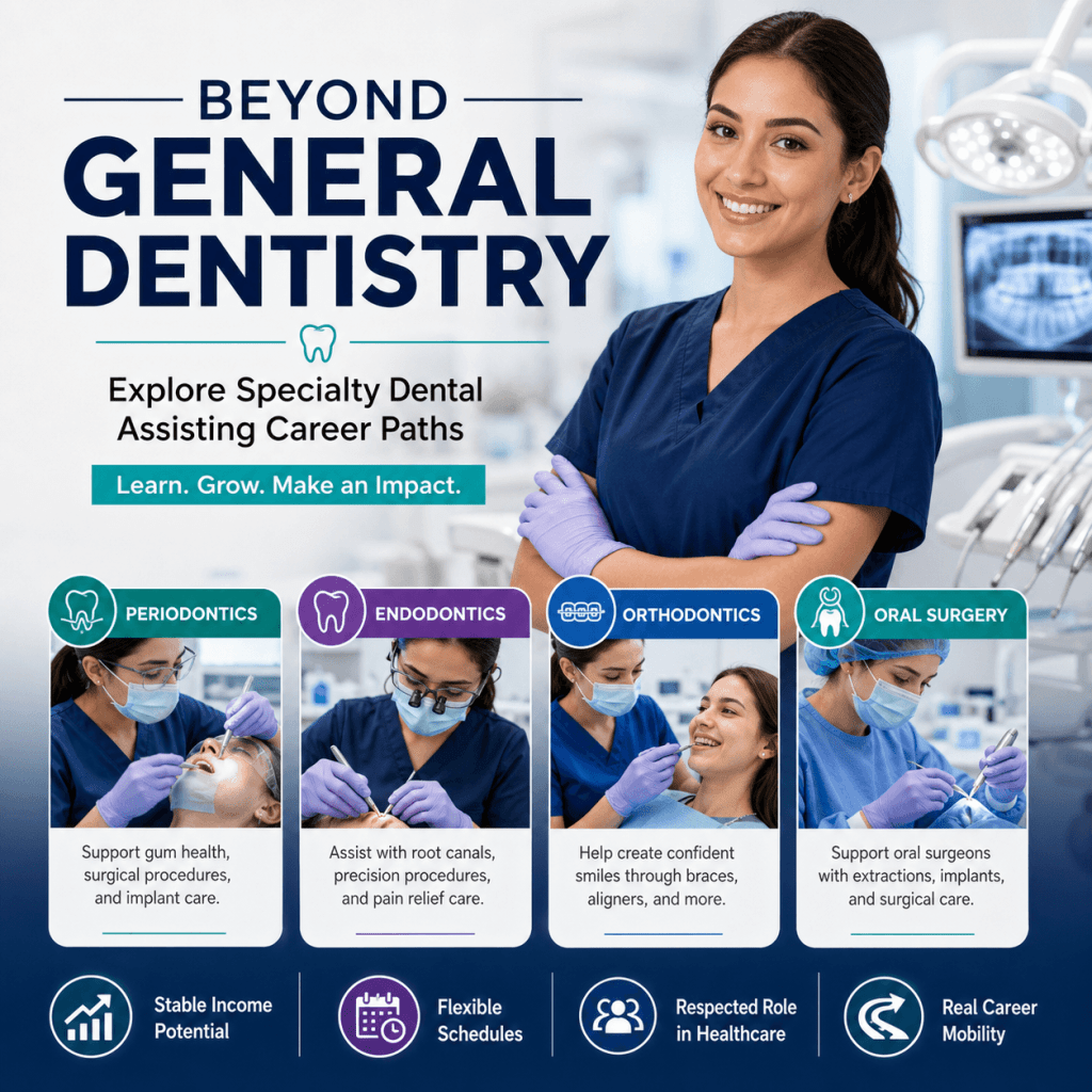 What Is Specialty Dental Assisting? Career Paths Beyond General Dentistry