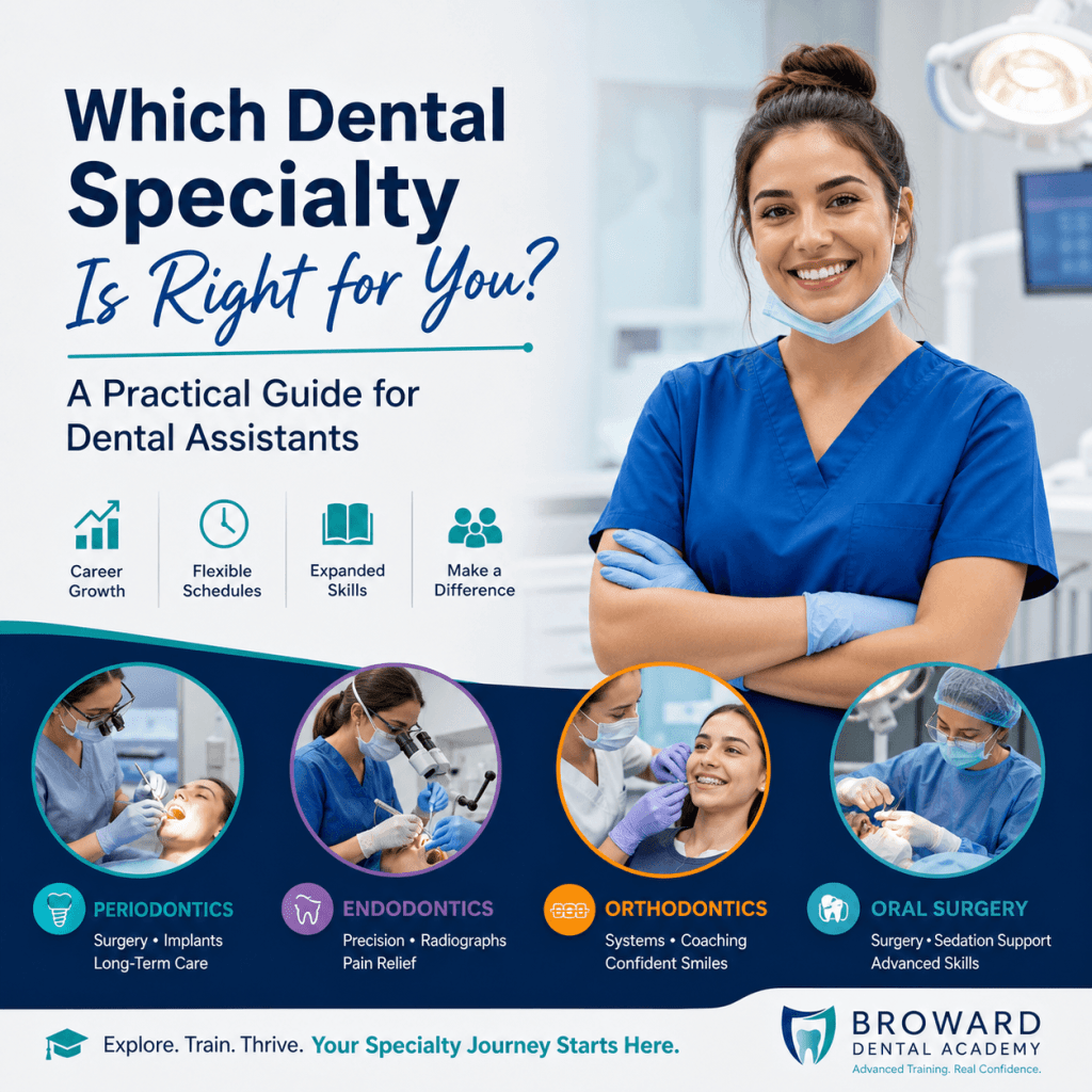 Which Dental Specialty Is Right for You? A Practical Guide for Dental Assistant